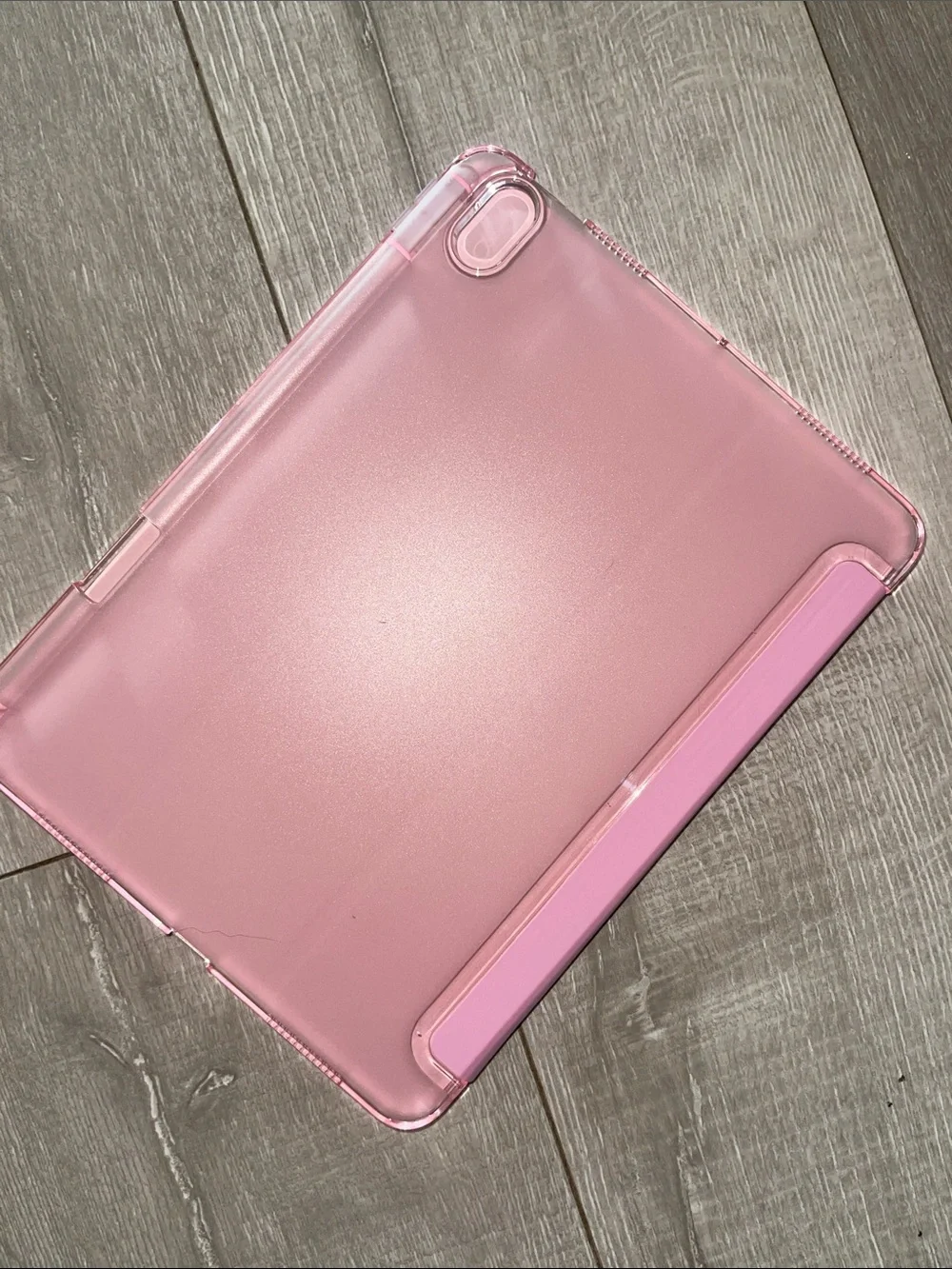 🎀🌸Case for iPad Air 10.5-11 inch Pink Acrylic Cover & Clear Back - Never used!🌸🎀